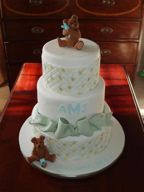 Baby Boy Shower Cake