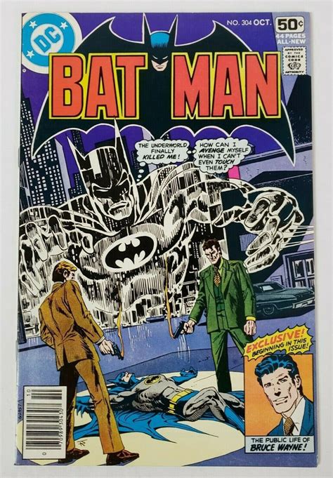 1978 Batman Comic Book 304 Original Vintage Retro Dc Comics Etsy