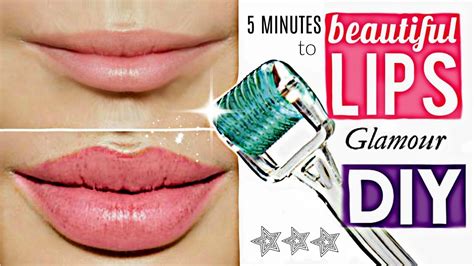 How To Dermaroll The Lips Fuller Lips Without Surgery Bigger Lips