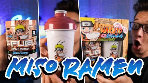 Naruto Miso Ramen GFUEL Flavor Review YouTube