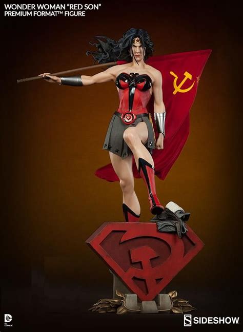 Pre Order Sideshow DC Comics Red Son Wonder Woman Premium Format Wonder Woman Wonder Woman