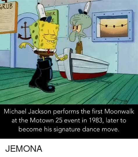 Rub Michael Jackson Performs The First Moonwalk At The