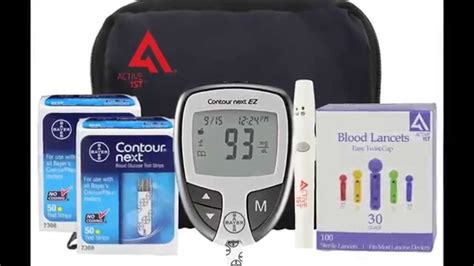 Blood testing is the most accurate way to test for ketone and glucose levels. Diabetes Testing Kit Bayer Contour - Test Your Blood ...