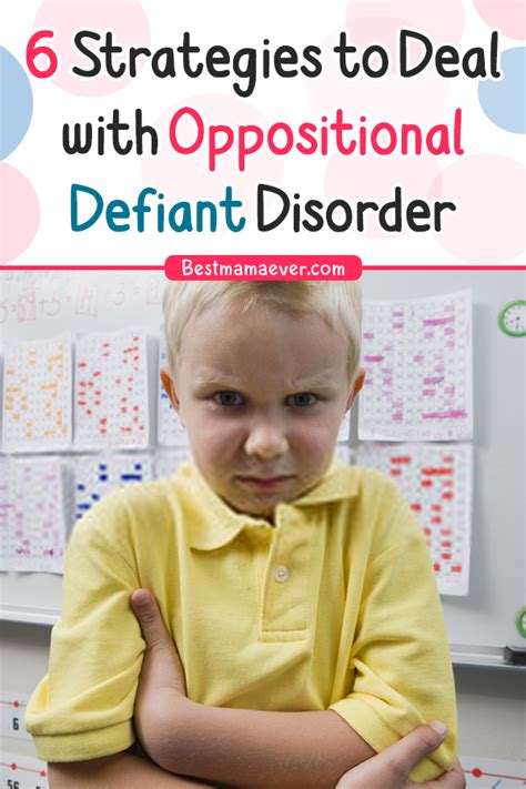 How To Deal With A Child With Odd 6 Strategies Defiant Children