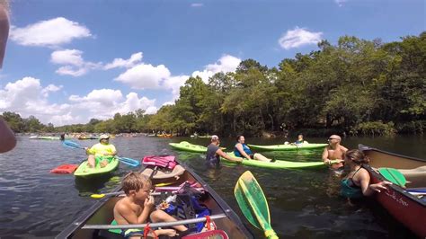 Kayaking Down Mountain Fork Tree Frogs Canoe Rental Youtube