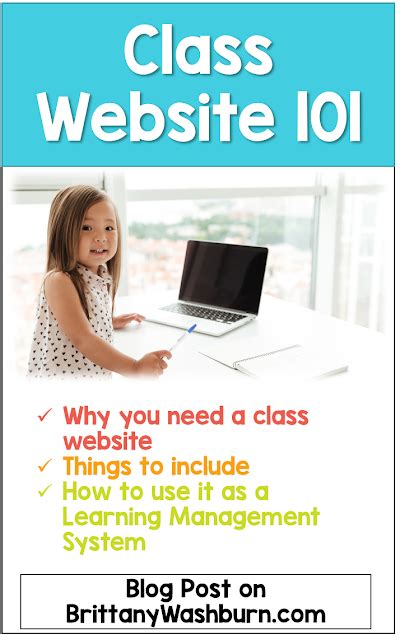 Technology Teaching Resources With Brittany Washburn Class Website 101 Computer Lessons
