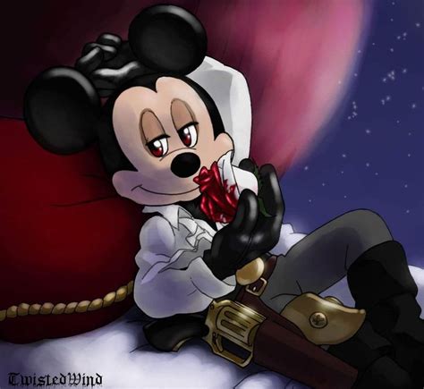Bloodlust By Twisted Wind Disney Fan Art Epic Mickey Mickey Mouse