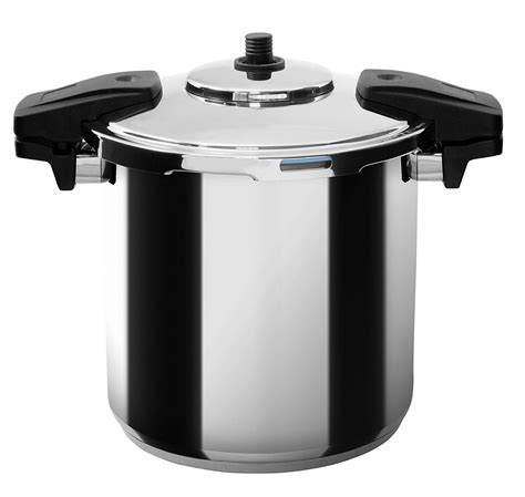 There are many advantages to using a stainless steel pressure cooker. MIU France Stainless Steel Professional 8-Qt. Pressure ...