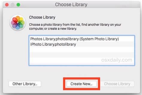 How To Create A New Photo Library In Photos App For Mac