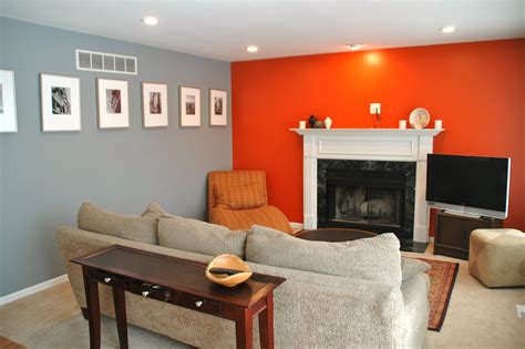 11 Sample Orange And Gray Decorating Ideas Simple Ideas Home