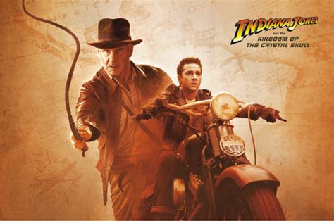 Indiana Jones And The Kingdom Of The Crystal Skull Poster Sold At