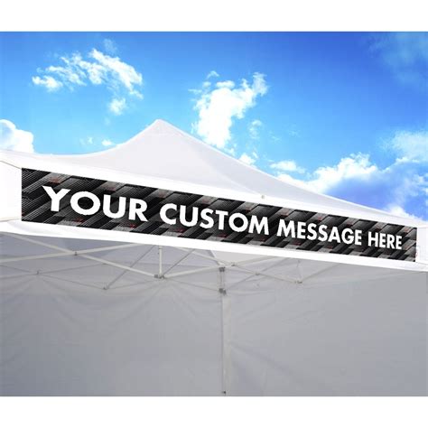 Custom Printed Commercial Canopy Banner E Z Up