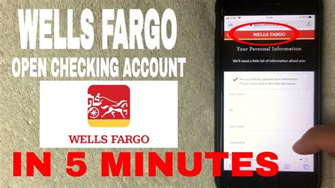 The promotion has a couple of caveats though. Wells Fargo Open Checking Account In 5 Minutes 🔴 - YouTube