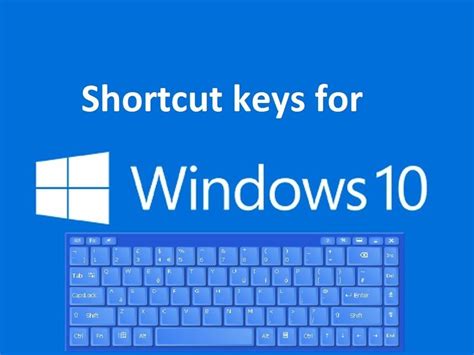 Windows 10 Shortcuts The Login Support
