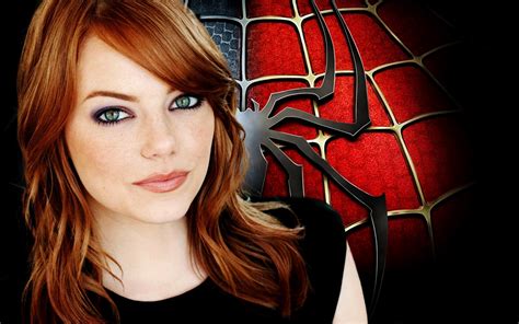 Emma Stone From Amazin Spider Man Hd Wallpapers Desktop Wallpapers