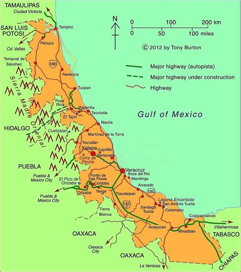 Lista Foto Mapa Del Estado De Veracruz Con Municipios Y Nombres Actualizar