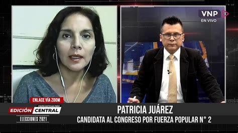Patricia Juarez Gallegos Oficial Entrevista En Vnp Edición Central