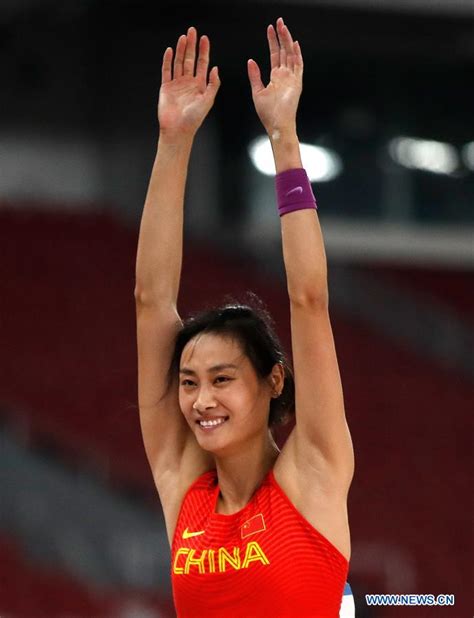 china s li ling wins gold of women s pole vault at asian games xinhua english news cn