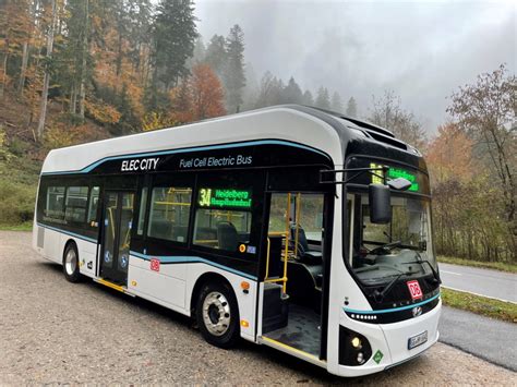 Vrn Prozent Emissionsfrei Rhein Neckar Bus Erprobt Wasserstoffbus