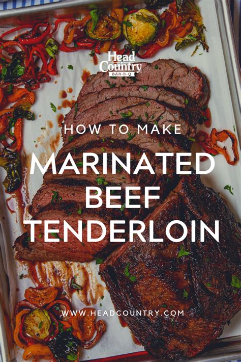 Place the tenderloin in a plastic sealable bag. Beef Tenderloin Marindae - Marinated Beef Tenderloin ...