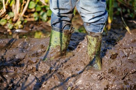 Image Of Muddy Boots Austockphoto