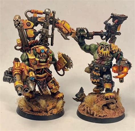 1 Year Later Finished Painted 23rds Of My Ogryn Ork Conversions