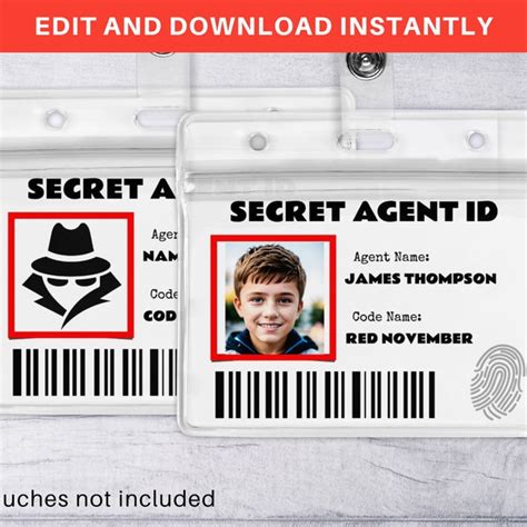 Secret Agent Party Etsy