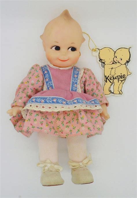 Vintage Kewpie Doll By Jesco W Original Tags 8 Tall Celluloid