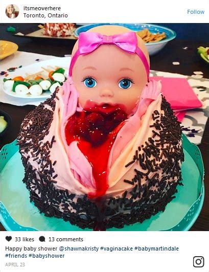 Vaginal Birth Cake