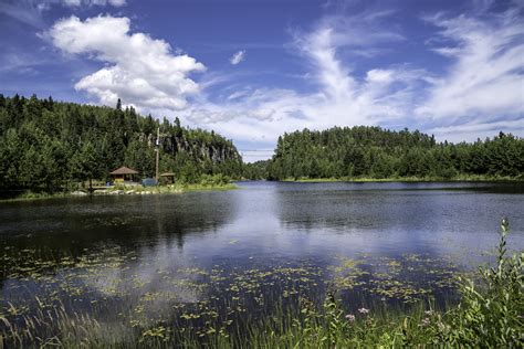 Landscape Across The Pond At Eagle Canyon Ontario Image Free Stock