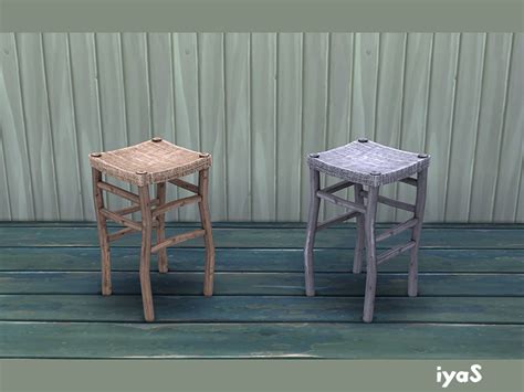 The Sims Resource Rustic Bar Stool