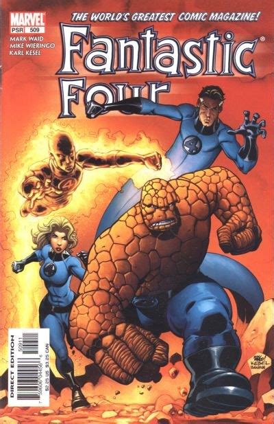 Fantastic Four 509 Direct Edition Fantastic Four 1998 Series