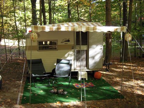 Vintage Camper Awning