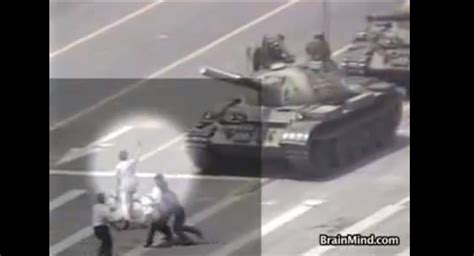 The Tank Man Returns Video Tank Man Chinese History Iconic Photos