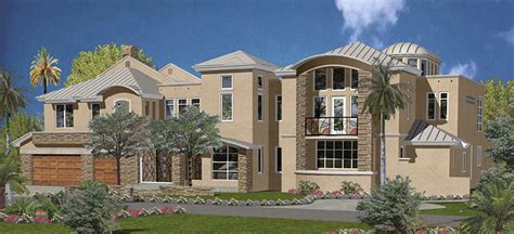 Mega Mansion Florida Style 32233aa Architectural Designs House Plans