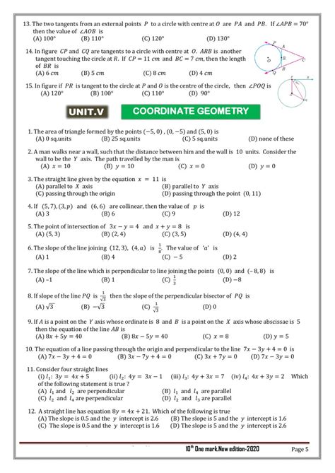 Access 1000s of interactive tutorial worksheets. 1 mark em 10th maths worksheet
