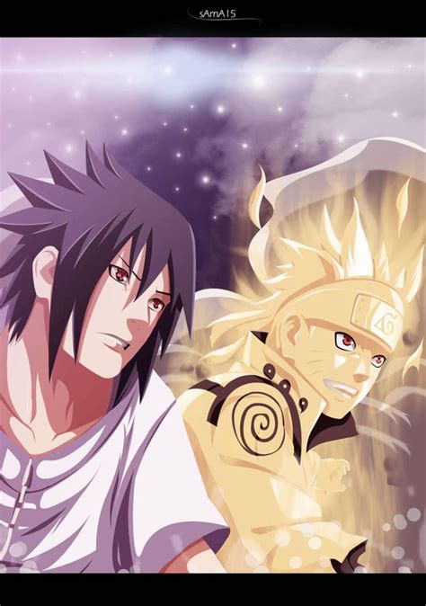 Manga 641 Naruto And Sasuke By Sama15 On Deviantart Anime Anime