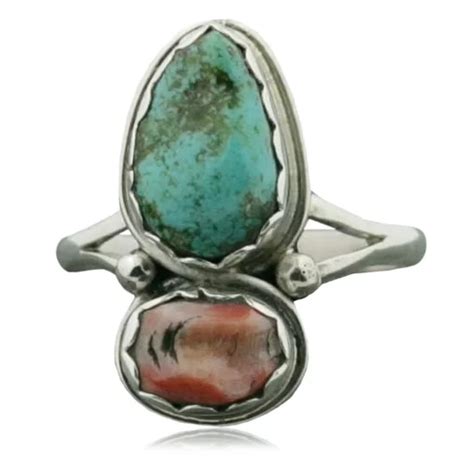 Handmade Certified Authentic Navajo Sterling Silver Turquoise
