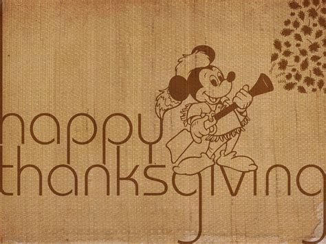 Mickey Mouse Thanksgiving Wallpapers Top Free Mickey Mouse