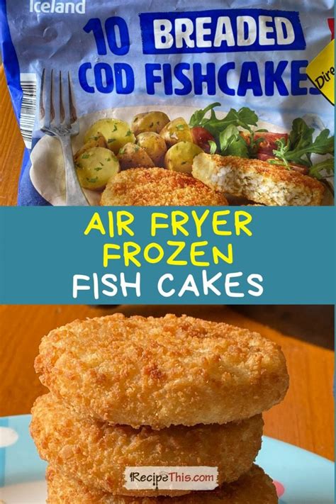 Recipe This Air Fryer Frozen Fish Cakes