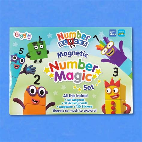Numberblocks Magnetic Number Magic Set