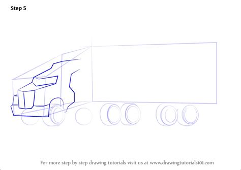 How To Draw Optimus Prime Disguised From Transformers Transformers Step By Step