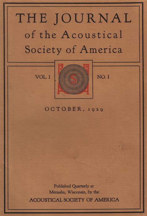 Reading Writing And The Acoustical Society Of America By Allan D
