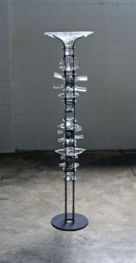 Altar Tower Glass Steel Mark Russell