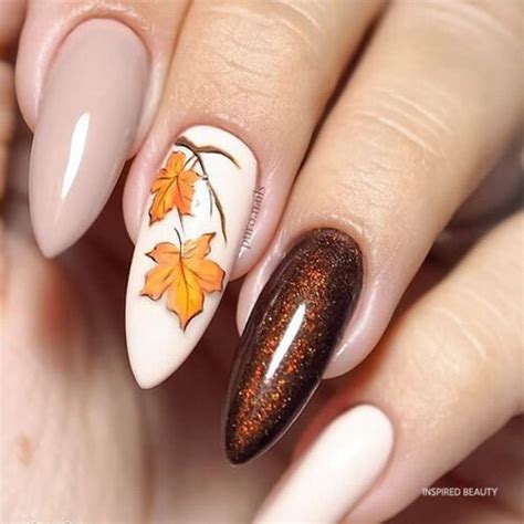41 Cute Autumnfall Nail Designs To Try Inspired Beauty