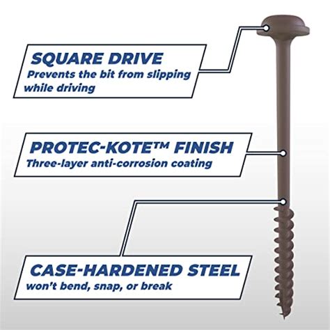 Kreg Sml C2x250 125 Hd Pocket Screws 2 12 Inch 125 Count Pricepulse