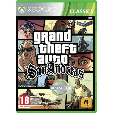 Grand Theft Auto San Andreas Gta Sa Xbox 360 Használt Karcmentes