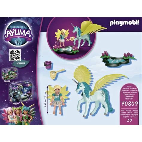 Playmobil Ayuma 70809 Crystal Fairy s jednorožcem Legenio