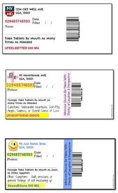 Best prescription bottle label template. Fake Prescription Label Template Printable Rx Labels in ...