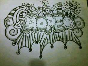 Gambar sketsa yang mudah ditiru sobsketsa via sobsketsa.blogspot.com. Contoh Gambar Doodle yang Mudah Ditiru - BLOG CARA, TIPS ...